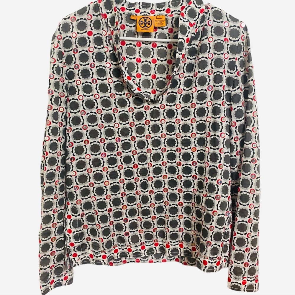 Tory Burch Boho embellished tunic top